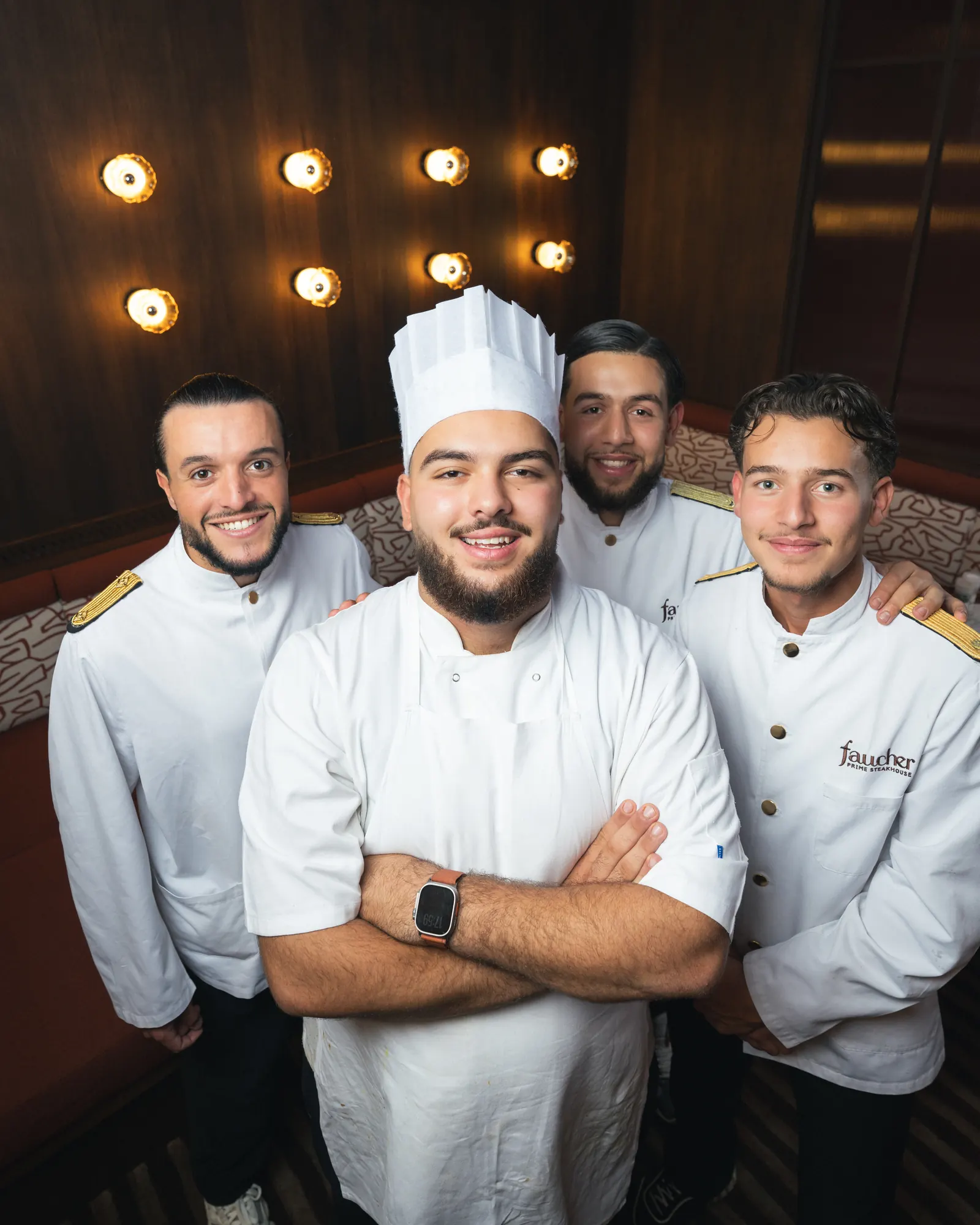 De chefs van Faucher